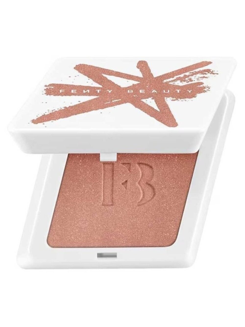 Fenty Beauty Cheeks Suede Powder Blush Tahiti Teaze Shimmer 4g New In Box